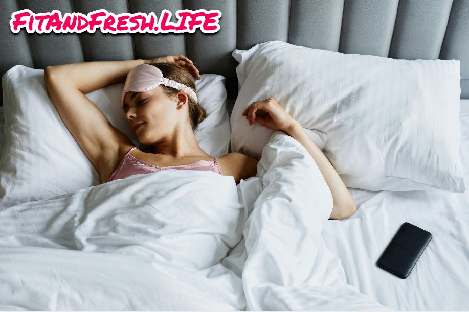 The girl is taking nap