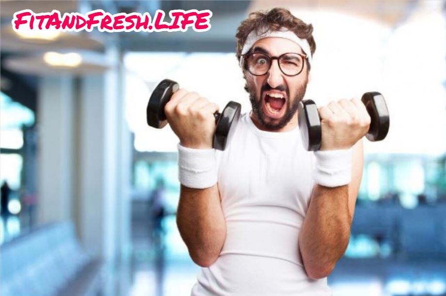 A man doing wrong exercise