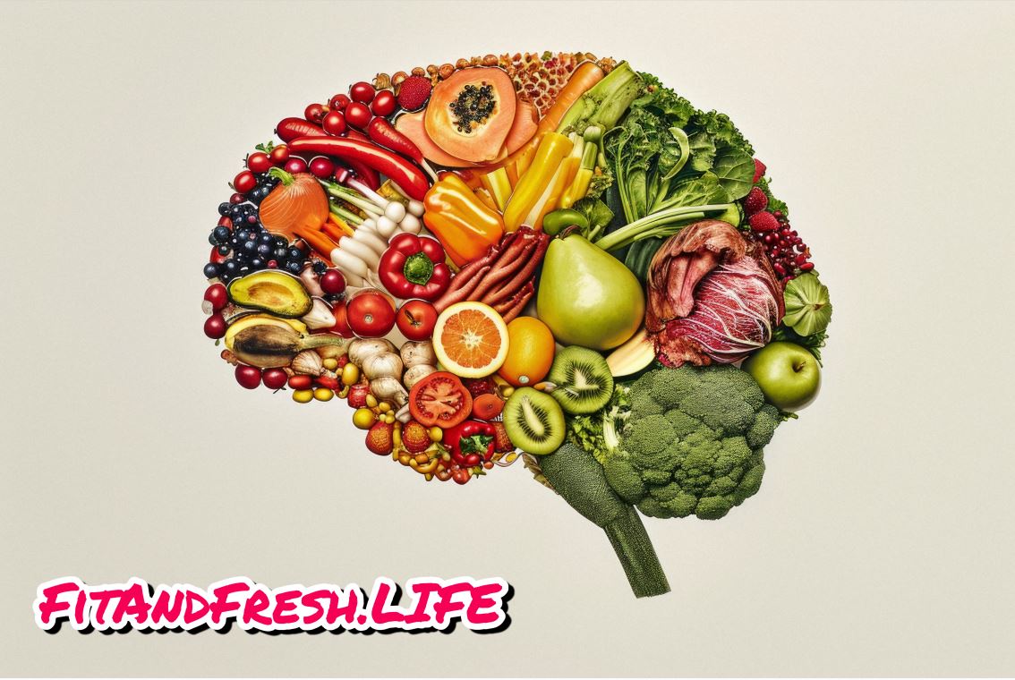 Showing the best food for brain